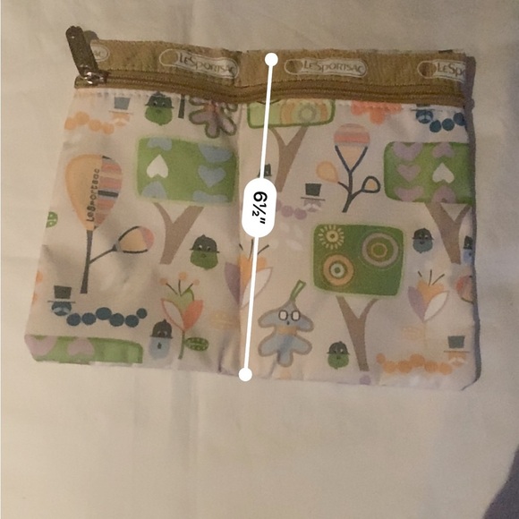 Bnwot LeSportsac Large Nylon Duffle/Tote W Matching Accessorie Bag - Picture 14 of 14